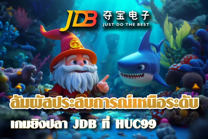 สัมผัสประสบการณ์เหนือระดับเกมยิงปลา JDB ที่ HUC99