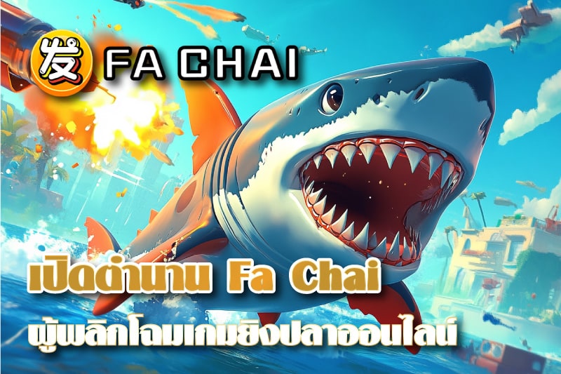 เปิดตำนาน Fa Chai ผู้พลิกโฉมวงการเกมยิงปลาออนไลน์