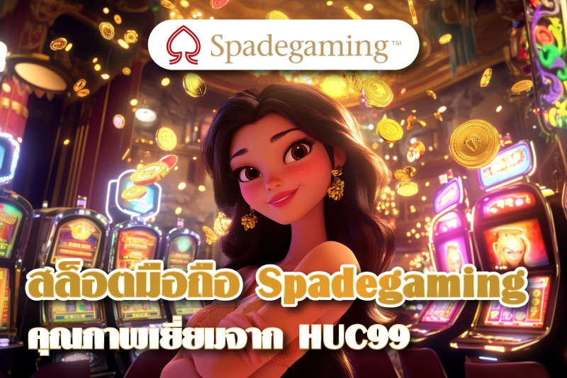 สนุกไปกับเกมสล็อตมือถือคุณภาพเยี่ยมจาก Spadegaming บน HUC99
